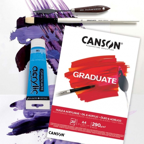 Beula Arkitec: Block Graduate Oil & Acrilic 290gr Canson