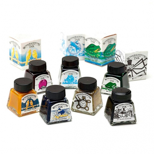 Beula Arkitec: Tinta China ink de Colores 14ml Winsor & Newton