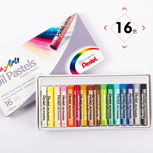 Beula Arkitec: Set x 16 Óleo Pastel Pentel