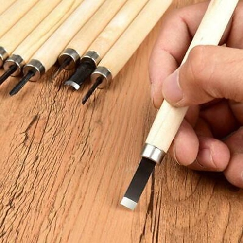 Beula Arkitec: Wood Carving Set x 10pcs